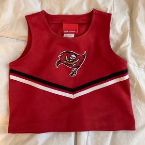 Children’s Tampa Buccaneers cheerleaders top